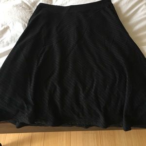 Black banana republic skirt size 8